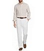 Murano Baird McNutt Linen Relaxed Fit Flat Front Suit Separates Pants - Image 3