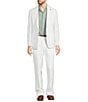 Murano Baird McNutt Linen Slim Fit Blazer, Color:White - Image 4