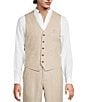 Murano Baird McNutt Suit Separates Linen Vest - Image 4