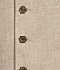Murano Baird McNutt Suit Separates Linen Vest - Image 6