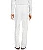 Murano Big & Tall Baird McNutt Linen Relaxed Fit Pleated Front Suit Separates Pants, Color:White - Image 2
