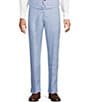 Murano Big & Tall Baird McNutt Linen Zac Classic Fit Flat Front Suit Separates Pants - Image 1