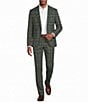 Murano Big & Tall Coordinating Slim Fit Plaid Suit Separates Jacket - Image 3