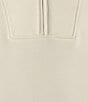 Murano Big & Tall Liquid Luxury Classic Fit Neoprene Quarter Zip Jacket - Image 4