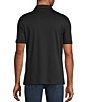 Murano Big & Tall Liquid Luxury Short Sleeve Knit Interlock Solid Button Front Shirt - Image 6