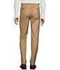 Color:Brown - Image 2 - Big & Tall Lucas Carrot Fit Pleated Pinstriped Pants