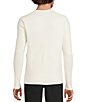 Murano Big & Tall Lux Textured Sweater, Color:Cream - Image 2