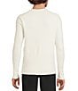 Murano Big & Tall Lux Textured Sweater, Color:Cream - Image 2