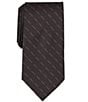 Color:Brown - Image 2 - Big & Tall Micro Stripes 3 1/8#double; Silk Tie