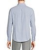 Murano Big & Tall Slim Fit Performance Stretch Long Sleeve Woven Shirt, Color:Light Blue - Image 2