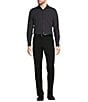 Murano Big & Tall Slim Fit Performance Stretch Long Sleeve Woven Shirt, Color:Charcoal - Image 3