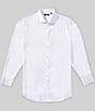 Murano Big & Tall Slim Fit Solid Sateen Woven Shirt - Image 1