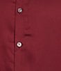Murano Big & Tall Slim Fit Solid Sateen Woven Shirt - Image 6