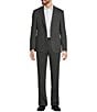Murano Big & Tall Suit Separates Knit Blazer, Color:Black - Image 3