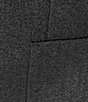 Murano Big & Tall Suit Separates Knit Blazer, Color:Black - Image 4