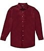 Murano Big & Tall Wardrobe Essentials Classic Fit Solid Woven Shirt - Image 5