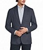 Murano Big & Tall Weekend Edit Coordinating Slim Fit Suit Separates Knit Blazer - Image 1