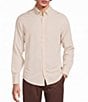 Murano Big & Tall Weekend Edit Slim Fit Solid Long Sleeve Woven Shirt - Image 1