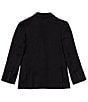 Murano Big Boys Slim Fit Performance Stretch Suit Jacket, Color:Black - Image 2