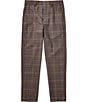 Murano Big Boys Alex Slim Fit Plaid Dress Pants - Image 1
