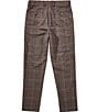 Murano Big Boys Alex Slim Fit Plaid Dress Pants - Image 2
