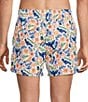 Murano Blue Jay Tropical Print 5#double; Inseam Swim Trunks - Image 2