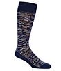 Murano Broken Stripe Crew Dress Socks - Image 2