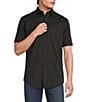 Murano Classic Fit Dobby Dot Short Sleeve Woven Shirt - Image 1