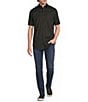 Murano Classic Fit Dobby Dot Short Sleeve Woven Shirt - Image 3