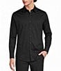 Murano Classic Fit Long Sleeve Solid Tux Woven Shirt - Image 1