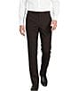 Murano Collezione Alex Slim Fit Performance Bi-Stretch Solid Suit Separates Flat Front Dress Pants - Image 1