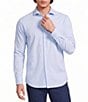 Murano Collezione Athletic Fit Textured Stretch Long Sleeve Woven Shirt - Image 1
