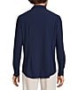 Murano Collezione Canclini Athletic Fit Solid Long-Sleeve Techno Woven Shirt - Image 2