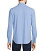 Murano Collezione Canclini Slim-Fit Solid Long-Sleeve Techno Woven Shirt, Color:Light Blue - Image 2