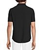 Murano Collezione Canclini Solid Slim Fit Short Sleeve Woven Shirt - Image 6