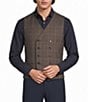Murano Collezione Coordinating Double Breasted Plaid Suit Separates Vest - Image 1