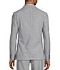 Murano Collezione Coordinating Slim Fit Glen Plaid Knit Travel Suit Separates Blazer - Image 6