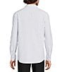 Murano Collezione Slim Fit Dash Stripe Long Sleeve Woven Shirt - Image 6