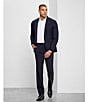 Murano Collezione Slim Fit Performance Bi-Stretch Travel Suit Separates Blazer, Color:Black - Image 5