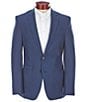 Color:Blue - Image 1 - Collezione Slim-Fit Performance Bi-Stretch Wool Blend Suit Separates Blazer