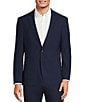 Color:Navy - Image 1 - Collezione Slim-Fit Performance Bi-Stretch Wool Blend Suit Separates Blazer
