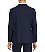 Color:Navy - Image 2 - Collezione Slim-Fit Performance Bi-Stretch Wool Blend Suit Separates Blazer