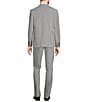 Color:Grey - Image 5 - Collezione Slim-Fit Performance Bi-Stretch Wool Blend Suit Separates Blazer