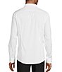 Murano Collezione Slim Fit Solid Albini Long Sleeve Woven Shirt - Image 2