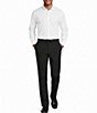 Murano Collezione Slim Fit Solid Albini Long Sleeve Woven Shirt - Image 3