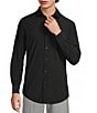 Murano Collezione Slim Fit Solid Long Sleeve Woven Shirt - Image 1