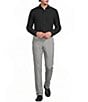 Murano Collezione Slim Fit Solid Long Sleeve Woven Shirt - Image 3
