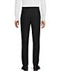 Murano Collezione Coordinating Zac Classic Fit Wool Bi-Stretch Solid Suit Separates Dress Pants - Image 2