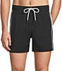 Murano Color Blocked Solid 5#double; Swim Trunks - Image 1