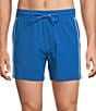 Murano Color Blocked Solid 5#double; Swim Trunks - Image 1